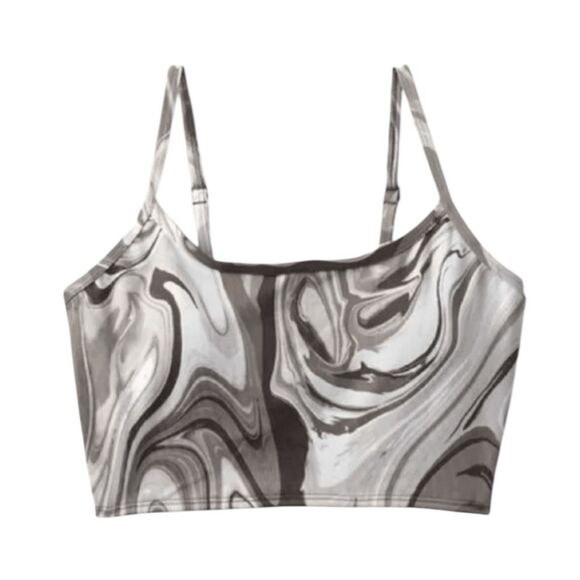 Victoria’s Secret PINK Active Ultimate Lightly Lined Marble Sports Bra L - Picture 1 of 10
